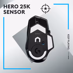 Logitech G G502 X Lightspeed mouse Gaming Mano destra RF Wireless Ottico 25600 DPI - Vista aggiuntiva 5