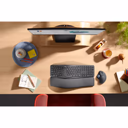 Logitech ERGO M575 for Business mouse Ufficio Mano destra RF senza fili + Bluetooth Trackball 2000 DPI - Vista aggiuntiva 5