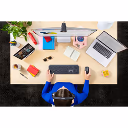 Logitech Mx Keys For Business tastiera Ufficio Bluetooth Nordic Grafite - Vista aggiuntiva 5