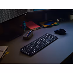 Logitech Mx Keys For Business tastiera Ufficio Bluetooth Nordic Grafite - Vista aggiuntiva 7