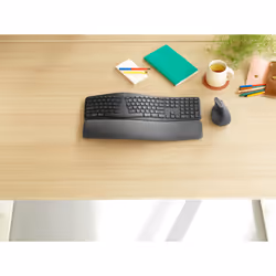 Logitech K860 for Business tastiera Ufficio Bluetooth Inglese Grafite - Vista aggiuntiva 5