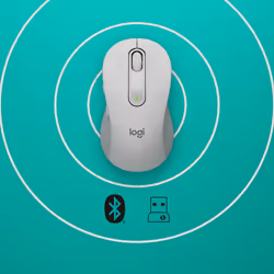 Logitech Signature M650 mouse Ufficio Mano destra RF senza fili + Bluetooth Ottico 4000 DPI - Vista aggiuntiva 5