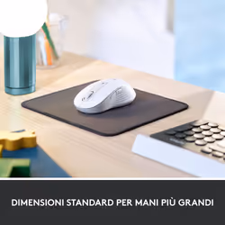 Logitech Signature M650 mouse Ufficio Mano destra RF senza fili + Bluetooth Ottico 4000 DPI - Vista aggiuntiva 8
