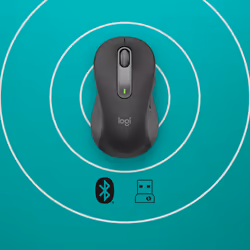 Logitech Signature M650 mouse Ufficio Mancino RF senza fili + Bluetooth Ottico 4000 DPI - Vista aggiuntiva 5