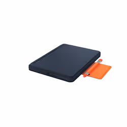 Logitech Rugged Combo 3 Touch QWERTZ Svizzere Smart Connector Blu - Vista aggiuntiva 4