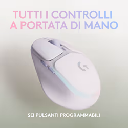 Logitech G G705 mouse Gaming Mano destra RF senza fili + Bluetooth Ottico 8200 DPI - Vista aggiuntiva 6