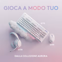 Logitech G G713 tastiera Gaming USB QWERTY US International Bianco - Vista aggiuntiva 8