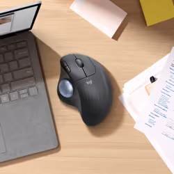 Logitech ERGO M575 for Business mouse Ufficio Mano destra RF senza fili + Bluetooth Trackball 2000 DPI - Vista aggiuntiva 4