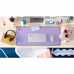 Logitech Desk Mat Studio Series Grigio - Vista aggiuntiva 8