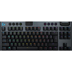 Logitech G G915 Tkl tastiera Gaming RF senza fili + Bluetooth Belga Carbonio