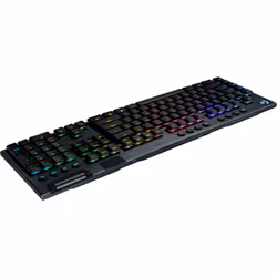 Logitech G Logitech G915 LIGHTSPEED Tastiera Gaming Meccanica Wireless, Profilo Ribassato, GL-Tactile Switches, LIGHTSYNC RGB, Design Sottile, +30 ore di Durata della Batteria, QWERTY IT Layout, Nero - Vista aggiuntiva 4