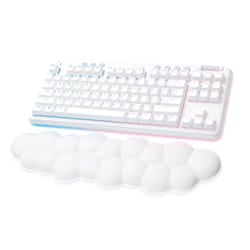 Logitech G 920-010689 tastiera Gaming RF senza fili + Bluetooth QWERTY Nordic Bianco
