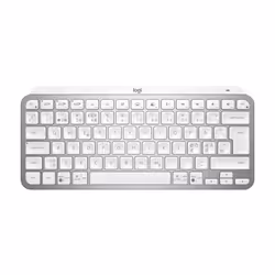 Logitech MX Keys Mini for Business, Wireless, RF senza fili + Bluetooth, Tasto con meccanismo a forbici, QWERTY, LED, Allumin ...