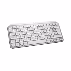 Logitech MX Keys Mini for Business tastiera Ufficio RF senza fili + Bluetooth AZERTY Francese Alluminio, Bianco - Vista aggiuntiva 4