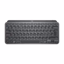Logitech Mx Keys Mini For Business, Wireless, RF senza fili + Bluetooth, Tasto con meccanismo a forbici, QWERTY, LED, Grafite