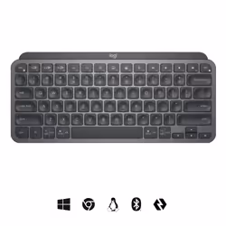 Logitech Mx Keys Mini For Business tastiera Ufficio RF senza fili + Bluetooth QWERTY US International Grafite - Vista aggiuntiva 6