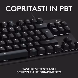 Logitech G G413 TKL SE tastiera Gaming USB QWERTY Italiano Nero - Vista aggiuntiva 8