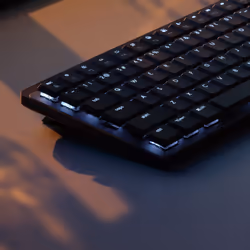 Logitech MX Mini Mechanical tastiera Ufficio RF senza fili + Bluetooth QWERTY US International Grafite, Grigio - Vista aggiuntiva 4