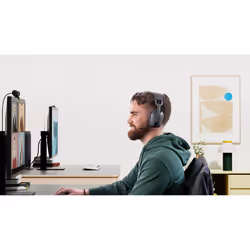 Logitech Zone Vibe Auricolare Wireless A Padiglione Musica e Chiamate Bluetooth Grafite - Vista aggiuntiva 6