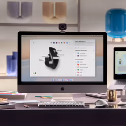Logitech MX Master 3S for Mac mouse Ufficio Mano destra Bluetooth Laser 8000 DPI - Vista aggiuntiva 8