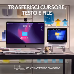 Logitech MX Master 3S for Mac mouse Ufficio Mano destra Bluetooth Laser 8000 DPI - Vista aggiuntiva 7