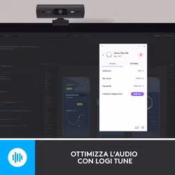Logitech Zone Vibe 100 Auricolare Wireless A Padiglione Musica e Chiamate Bluetooth Bianco - Vista aggiuntiva 8
