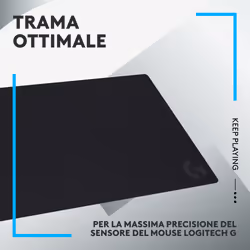 Logitech G G840 Tappetino per mouse per gioco da computer Nero - Vista aggiuntiva 5