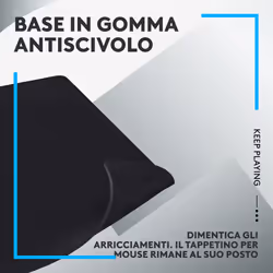 Logitech G G840 Tappetino per mouse per gioco da computer Nero - Vista aggiuntiva 6