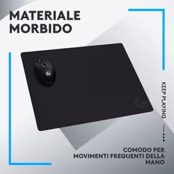 Logitech G G740 Tappetino per mouse per gioco da computer Nero - Vista aggiuntiva 6
