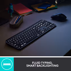 Logitech MX Keys combo for Business Gen 2 tastiera Mouse incluso Ufficio RF senza fili + Bluetooth QWERTY Spagnolo Grafite