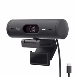 Logitech Brio 505 webcam 4 MP USB Nero - Vista aggiuntiva 6