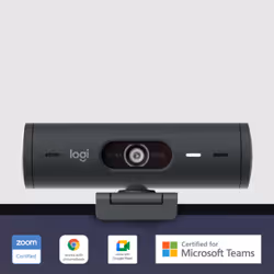 Logitech Brio 500 webcam 4 MP USB-C Grafite - Vista aggiuntiva 8