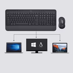 Logitech Signature MK650 Combo For Business tastiera Mouse incluso Ufficio Bluetooth QWERTZ Svizzere Grafite - Vista aggiuntiva 4
