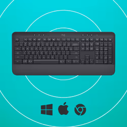 Logitech Signature K650 tastiera Ufficio Bluetooth QWERTZ Svizzere Grafite - Vista aggiuntiva 5