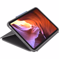 Logitech Rugged Folio AZERTY Francese Smart Connector Grafite - Vista aggiuntiva 4