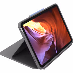 Logitech Rugged Folio QWERTY Danese, Finlandese, Norvegese, Svedese Smart Connector Grafite - Vista aggiuntiva 5