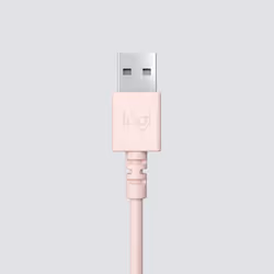Logitech H390 Auricolare Cablato A Padiglione Ufficio USB tipo A Rosa - Vista aggiuntiva 5