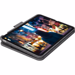 Logitech Slim Folio QWERTY Inglese UK Bluetooth Grigio - Vista aggiuntiva 3
