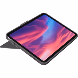 Logitech Combo Touch QWERTZ Tedesco Smart Connector Grigio - Vista aggiuntiva 4