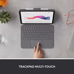 Logitech Combo Touch QWERTY Italiano Smart Connector Grigio - Vista aggiuntiva 4