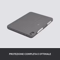Logitech Combo Touch QWERTY Italiano Smart Connector Grigio - Vista aggiuntiva 6