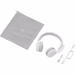 Logitech Zone Wireless 2 Auricolare Con cavo e senza cavo A Padiglione Ufficio USB tipo-C Bluetooth Bianco - Vista aggiuntiva 4