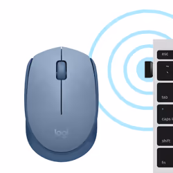 Logitech M171 mouse Ufficio Ambidestro RF Wireless Ottico - Vista aggiuntiva 6