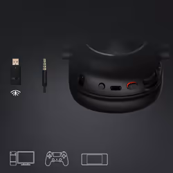 Logitech G PRO X 2 Auricolare Con cavo e senza cavo A Padiglione Gaming Bluetooth Nero, Bianco - Vista aggiuntiva 5