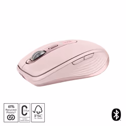 Logitech MX Anywhere 3S mouse Ufficio Mano destra RF senza fili + Bluetooth Laser 8000 DPI - Vista aggiuntiva 8