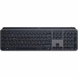 Logitech MX Keys S, Wireless, RF senza fili + Bluetooth, Tasto con meccanismo a forbici, QWERTZ, LED, Grafite