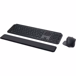 Logitech MX Keys S Combo tastiera Mouse incluso Ufficio RF senza fili + Bluetooth QWERTZ Svizzere Grafite - Vista aggiuntiva 3