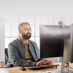 Logitech MK370 Combo for Business tastiera Mouse incluso Ufficio RF senza fili + Bluetooth QWERTZ Svizzere Grafite - Vista aggiuntiva 4