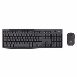 Logitech MK370 Combo for Business, Wireless, RF senza fili + Bluetooth, Interruttore a chiave meccano-membrana, QWERTY, Grafi ...