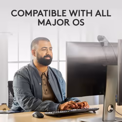 Logitech MK370 Combo for Business tastiera Mouse incluso Ufficio RF senza fili + Bluetooth QWERTZ Tedesco Grafite - Vista aggiuntiva 4
